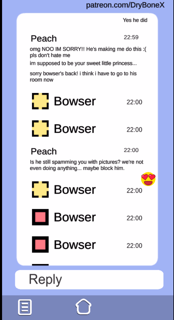 Unity Completed Bowser x Peach: Superstar Sexting [30th April] [DryBonex]