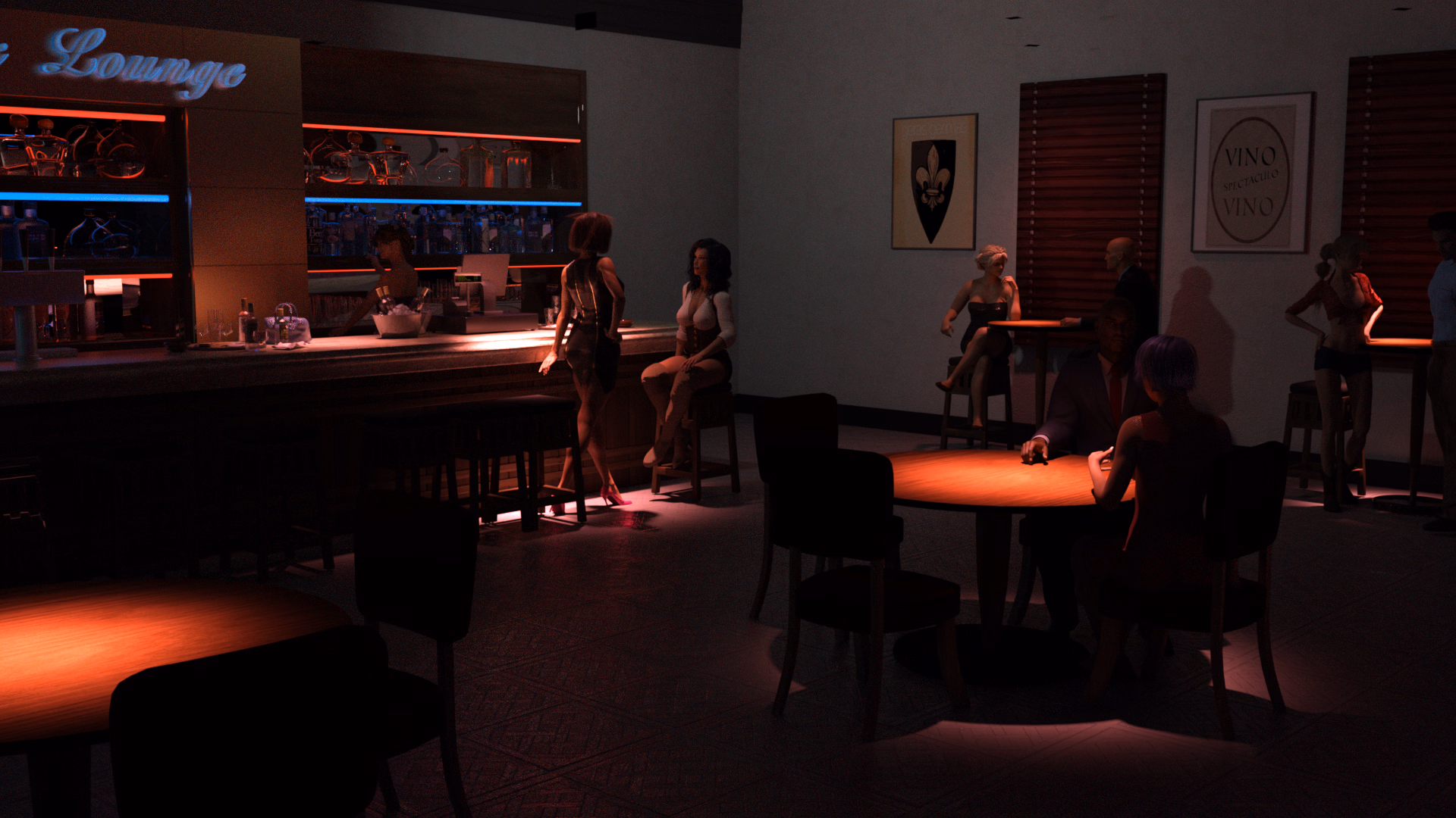 VN Ren'Py Abandoned The Intern [v0.1] [Dark Temptations Games]