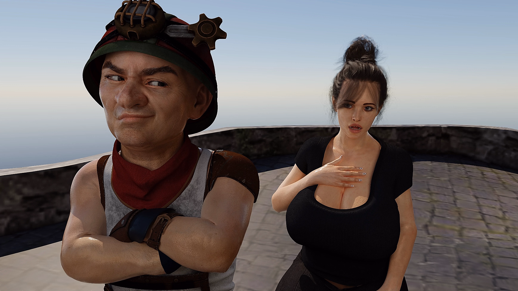 Ren'Py Abandoned MILF Warrior [v0.1.5] [Cheesecake3D]
