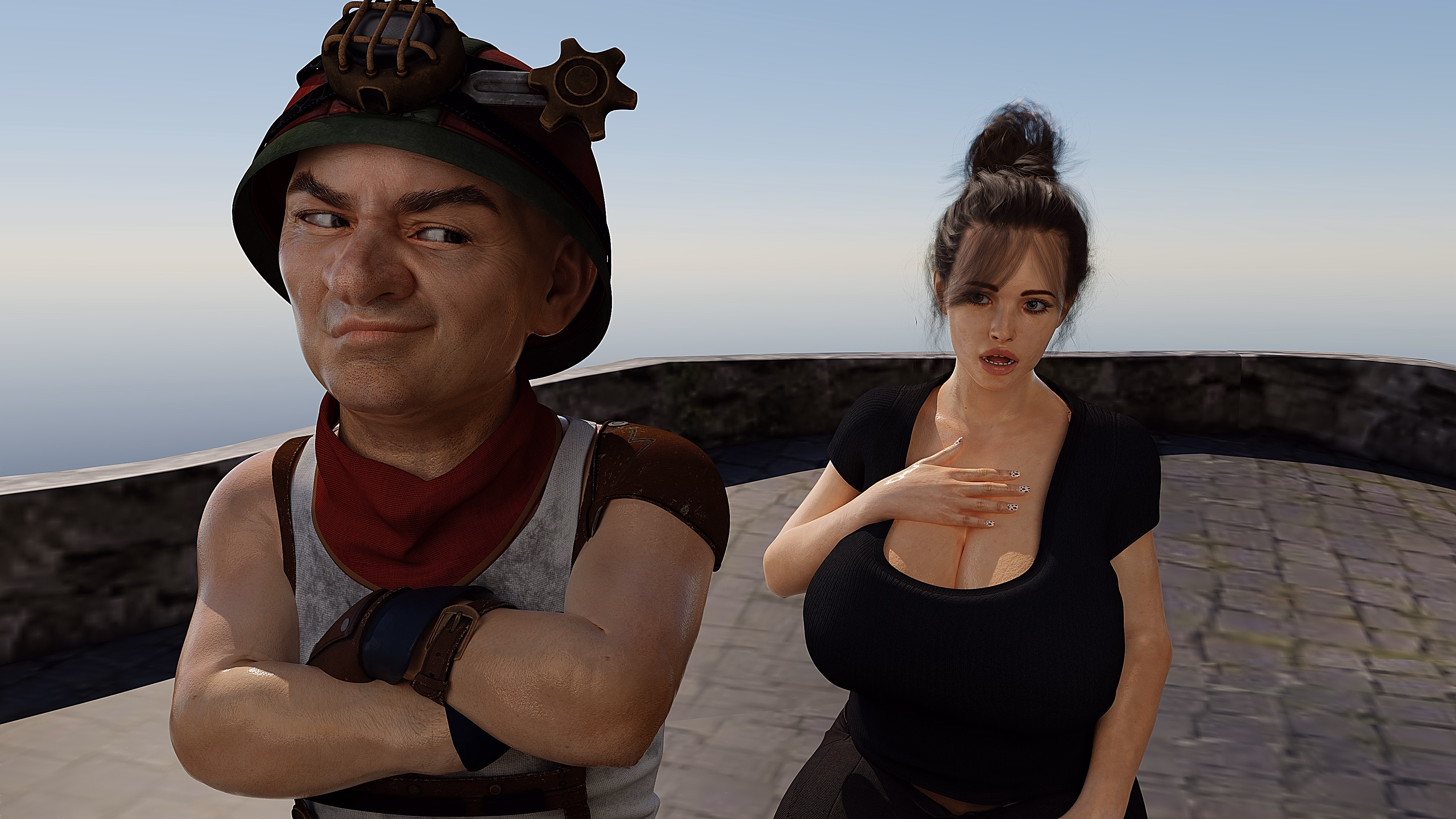 Ren'Py Abandoned MILF Warrior [v0.1.5] [Cheesecake3D]