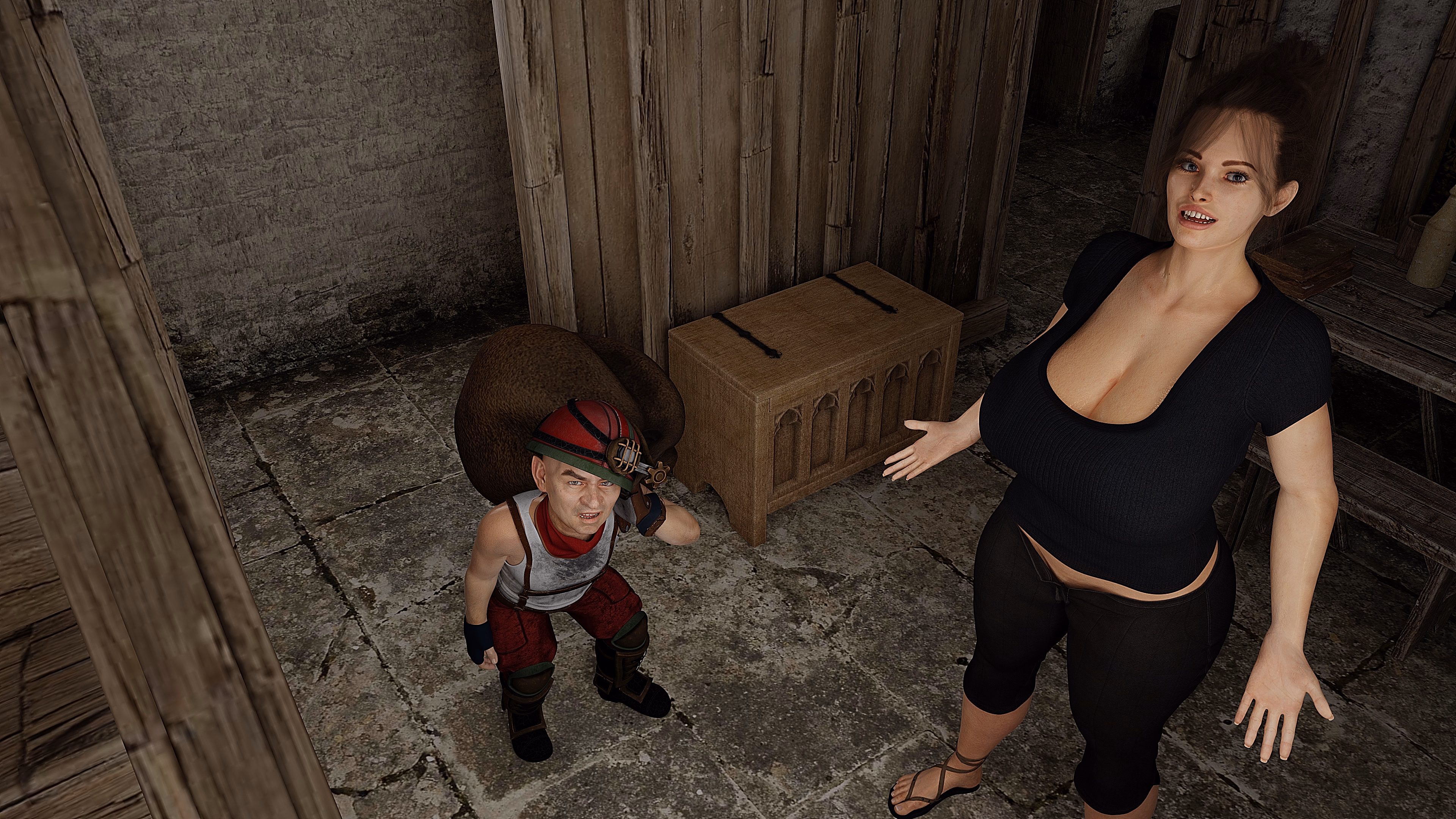 Ren'Py Abandoned MILF Warrior [v0.1.5] [Cheesecake3D]