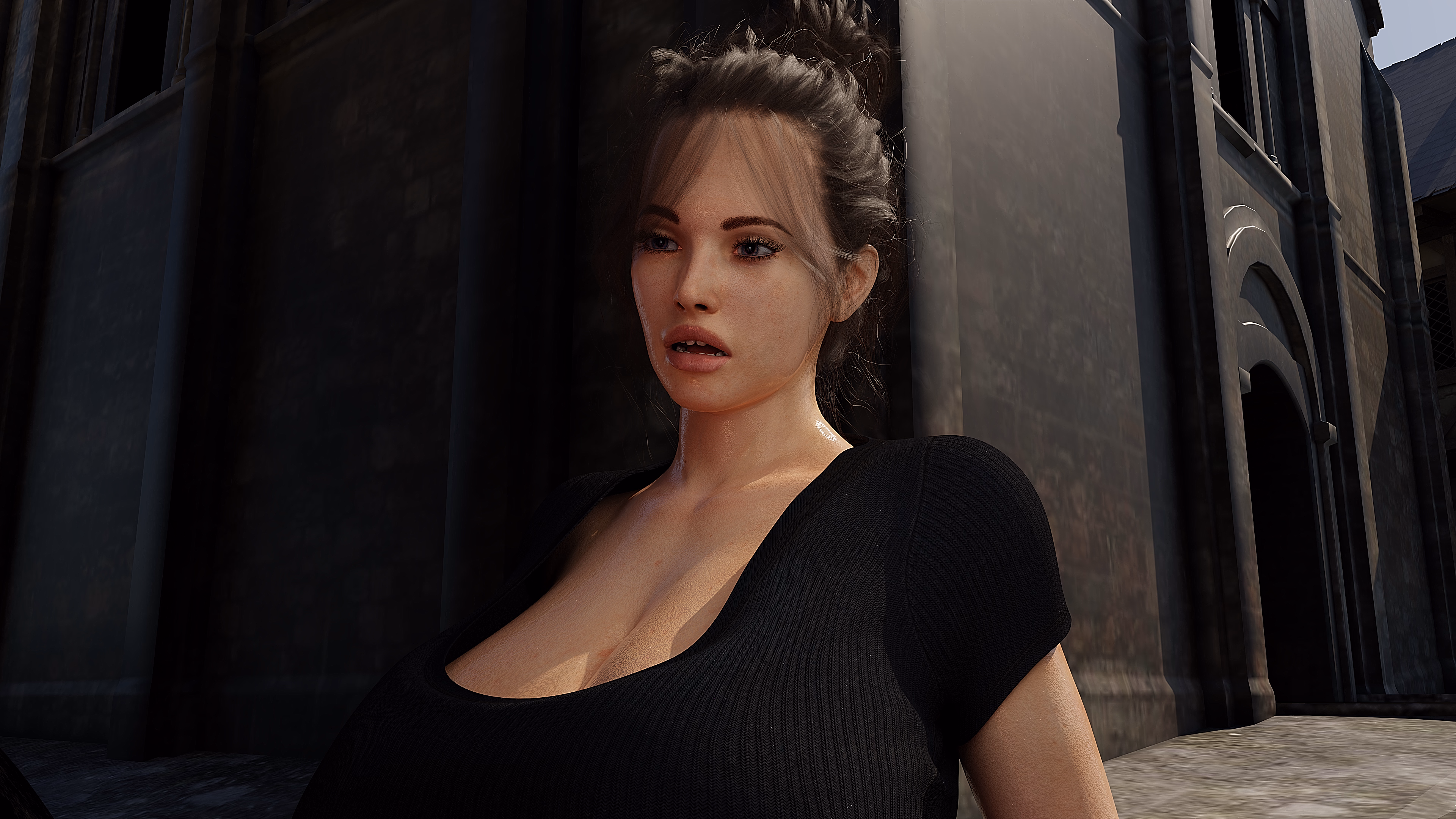 Ren'Py Abandoned MILF Warrior [v0.1.5] [Cheesecake3D]