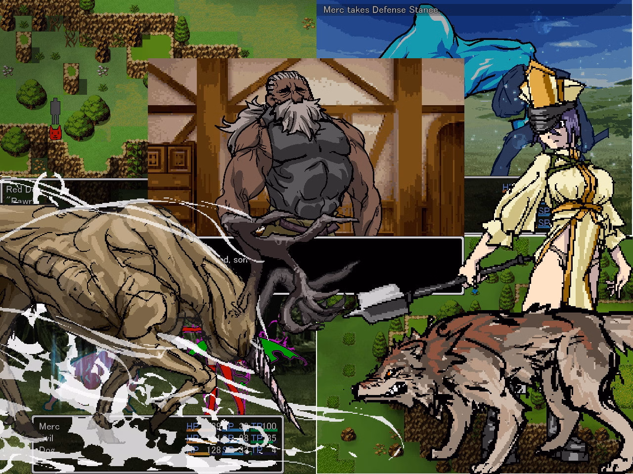 RPGM Completed The Mercenary's Adventure [v3.004] [Takamakuran]