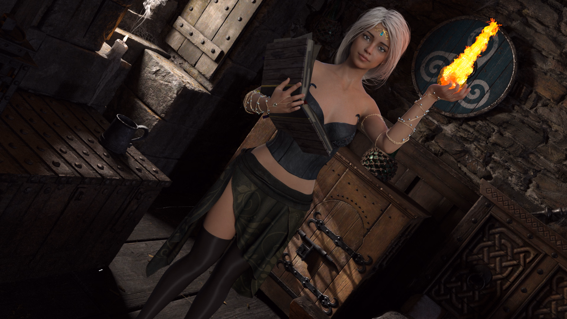 VN Ren'Py Abandoned Hedwun: The Sixth Realm [Ch.1-2 Definitive] [TheSixthRealm]
