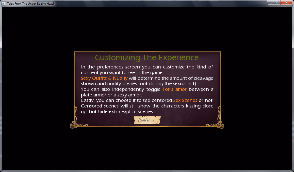VN Ren'Py Completed Tales From The Under-Realm: Hazel [1.0.4] [Winter Wolves]