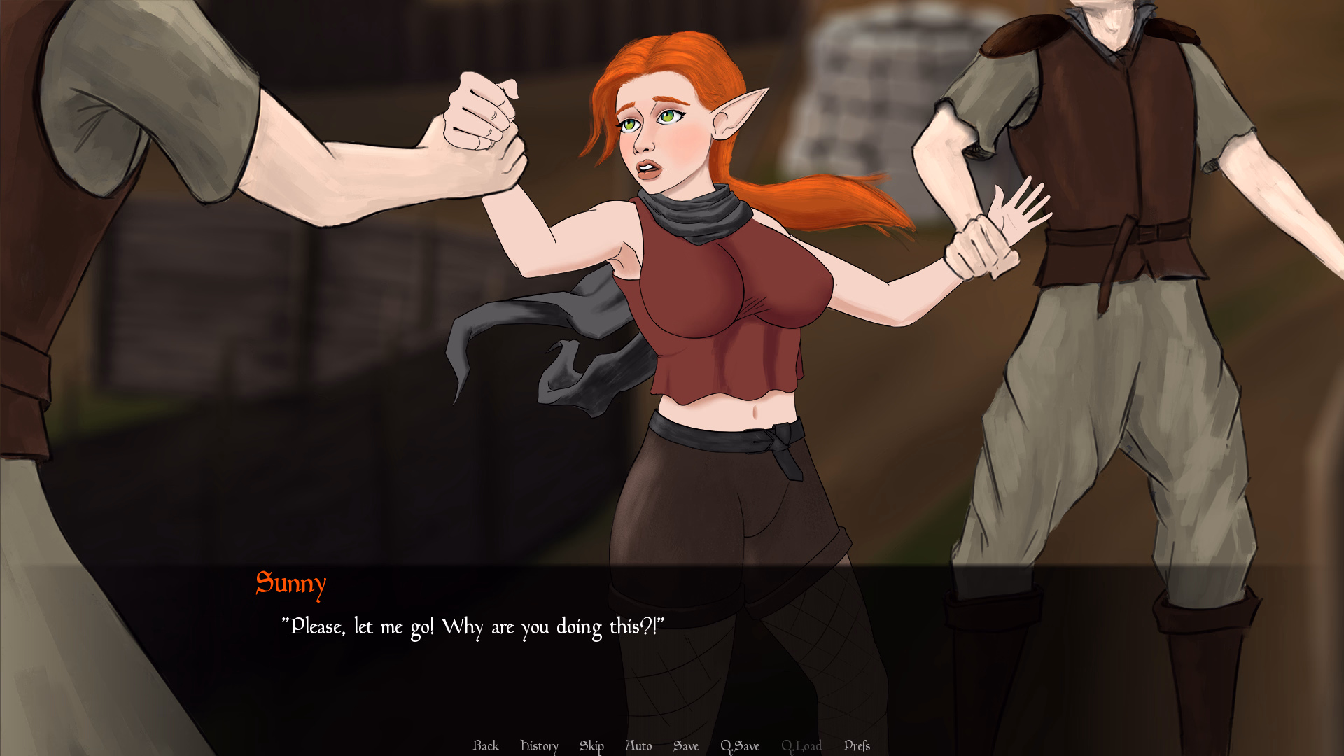 VN Ren'Py Abandoned Elvensang [Ep. 5] [Worlaix]