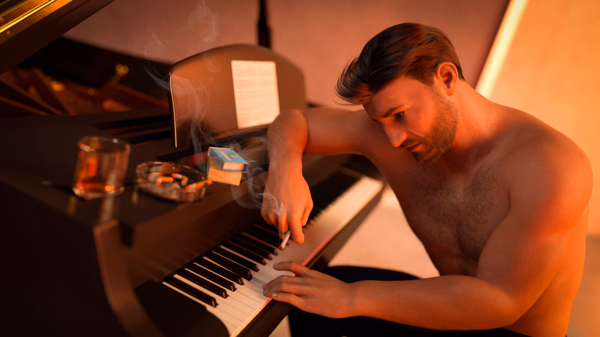 VN Ren'Py Abandoned Life Happened [v0.4.3] [Kinky Shop]