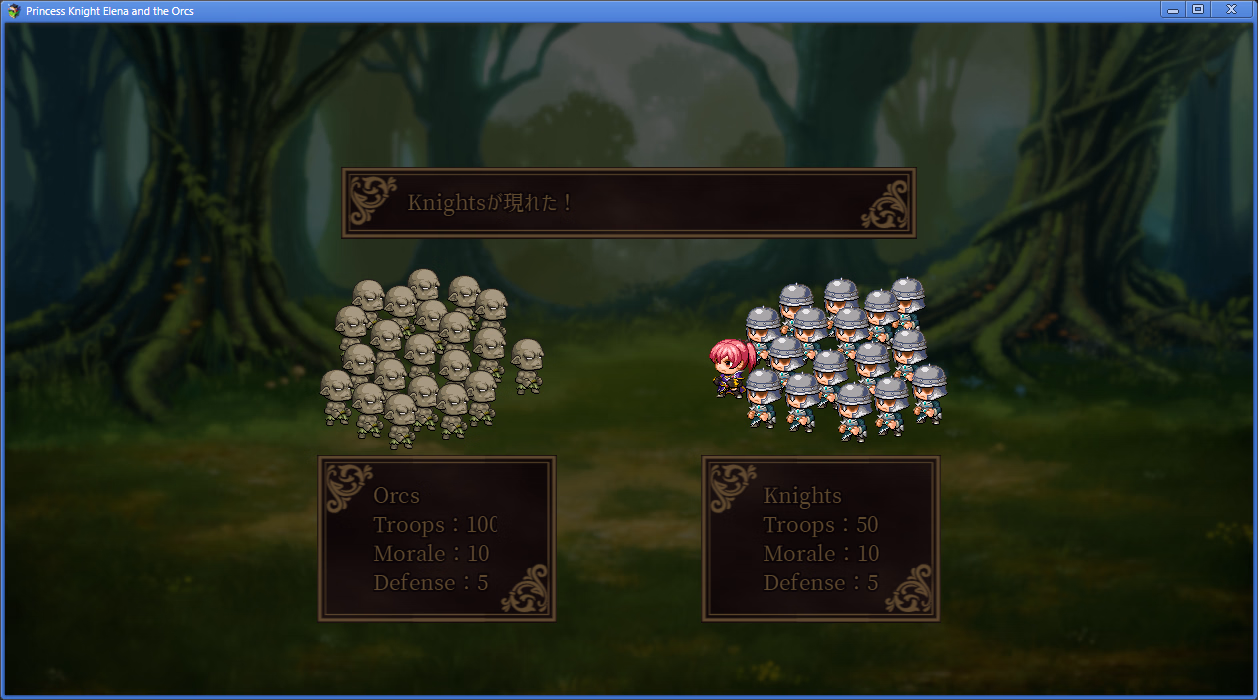 RPGM Completed Princess Knight Elena and The Orc Army [Final] [GOKUBUTO Maker]