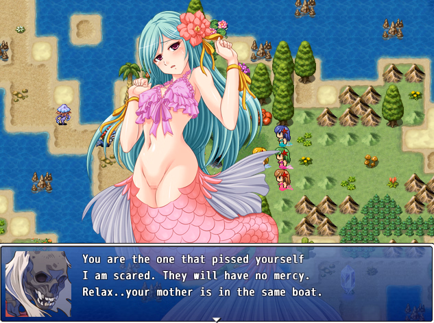 RPGM Completed Mermaid hell - The day four mermaids were attacked by 10,000 demons. [Final] [dark.ryona.x15]