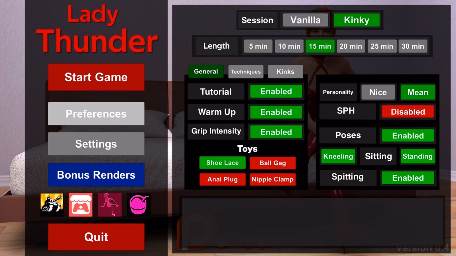 Unity Abandoned Lady Thunder [v0.6] [ThunderBolt]