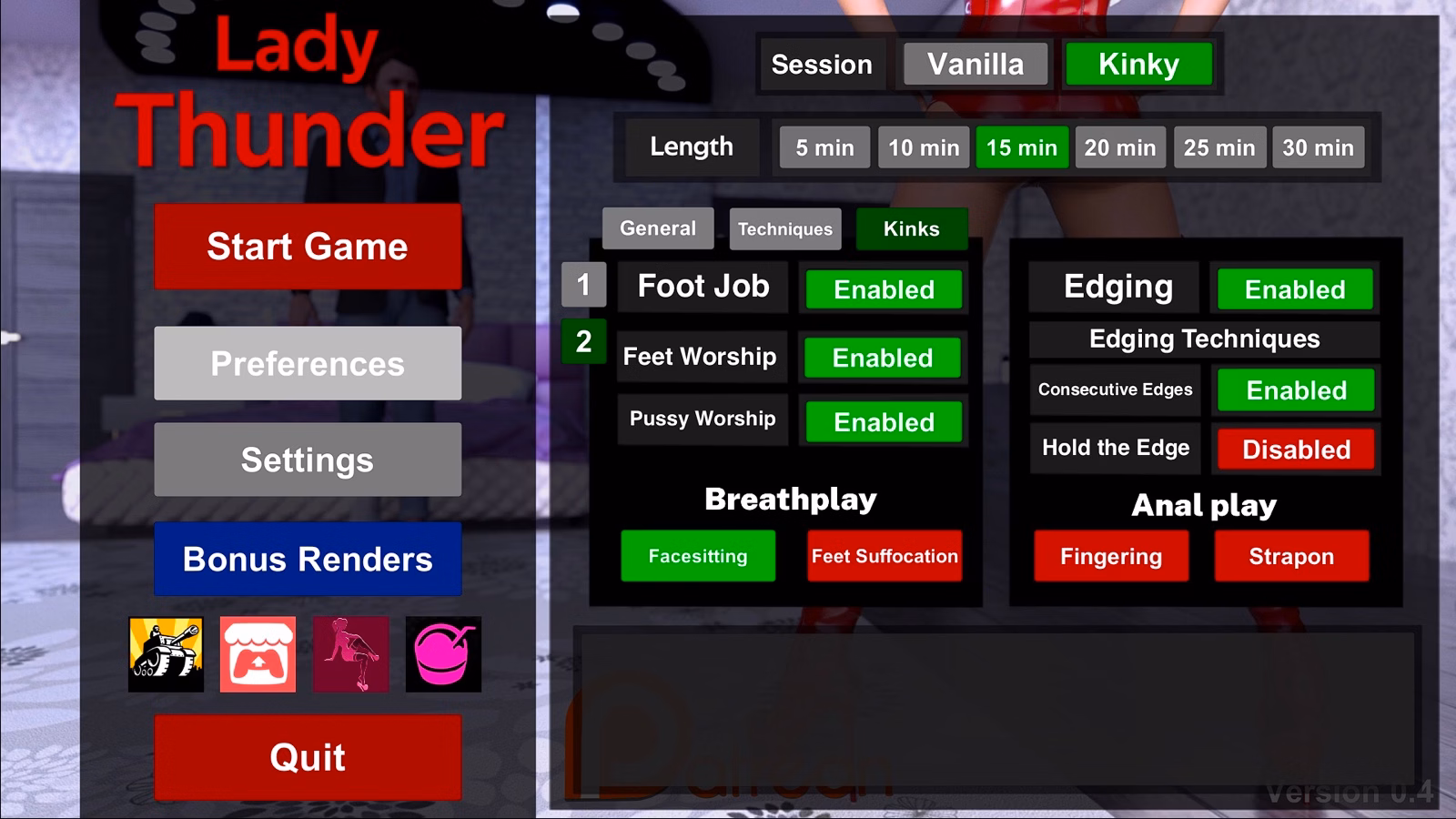 Unity Abandoned Lady Thunder [v0.6] [ThunderBolt]