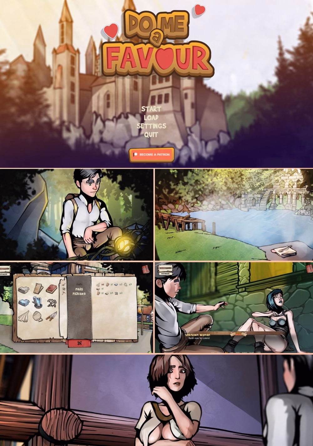 Ren'Py Abandoned Do Me a Favour [v0.1.3] [GuidanceGames]