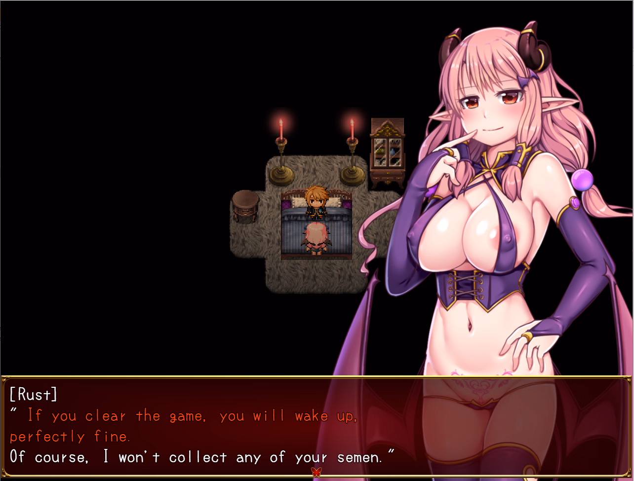 RPGM Completed Succubus Game ~Unbeknownst to my Girlfriend, I'm Pleasure Corrupted in My Dreams~ [v1.01 Bugfix] [QRoss]