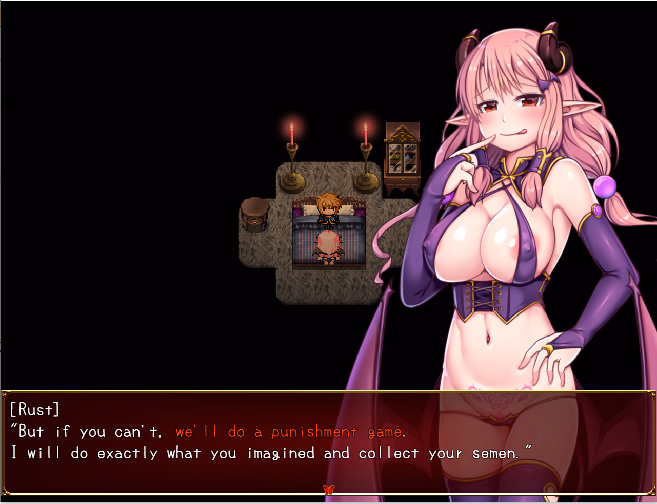 RPGM Completed Succubus Game ~Unbeknownst to my Girlfriend, I'm Pleasure Corrupted in My Dreams~ [v1.01 Bugfix] [QRoss]