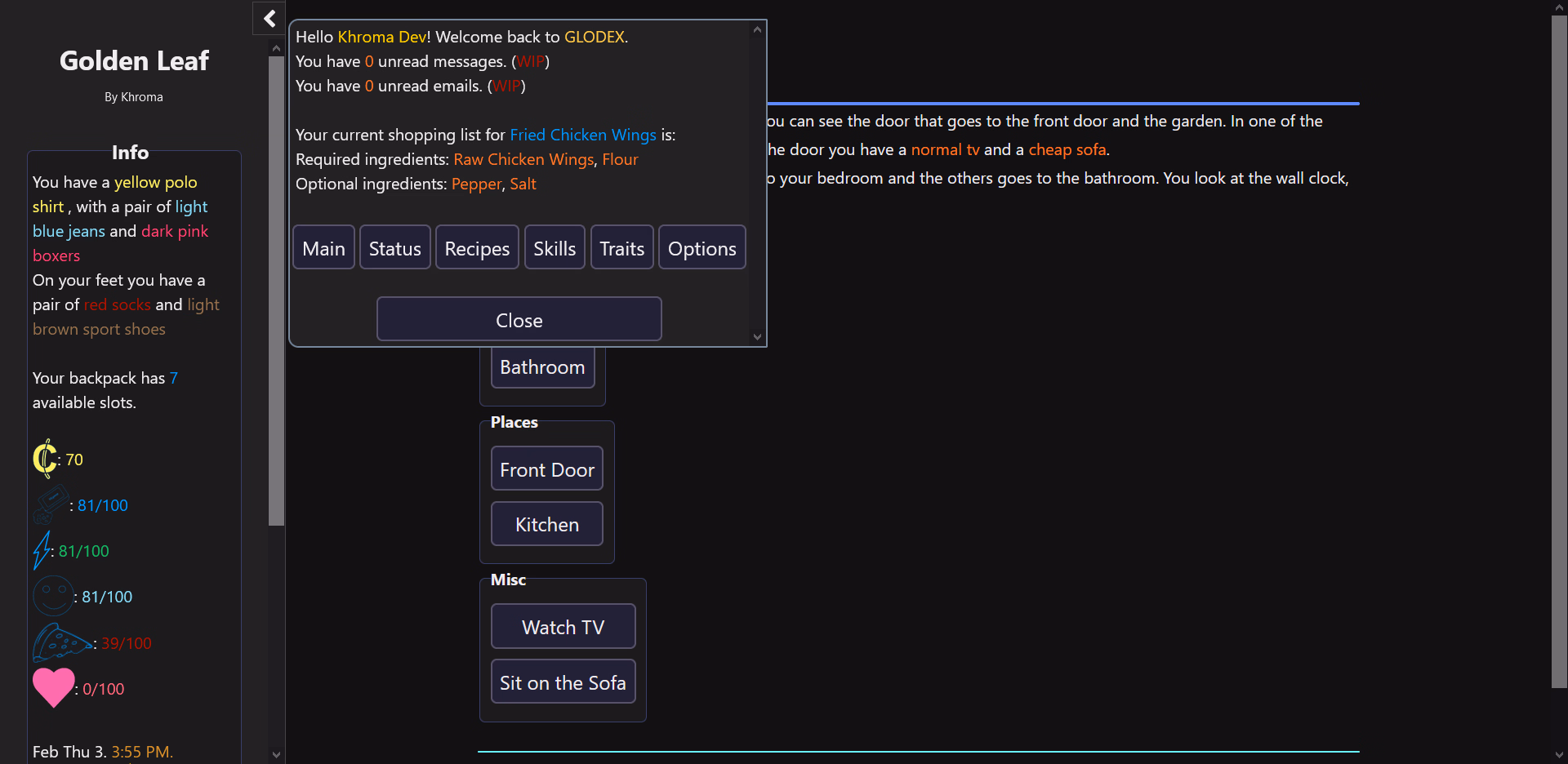HTML Abandoned Golden Leaf [v0.2.4.1] [Khroma]