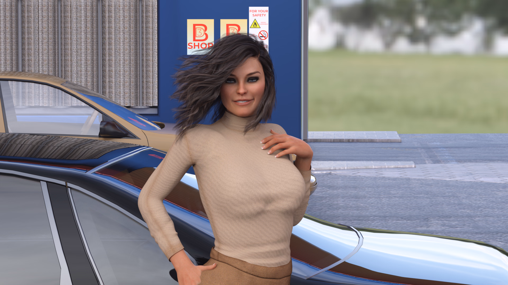 VN Ren'Py Abandoned Dim the Lights [Ep. 5 v1.0] [Naughty Cat Entertainment]