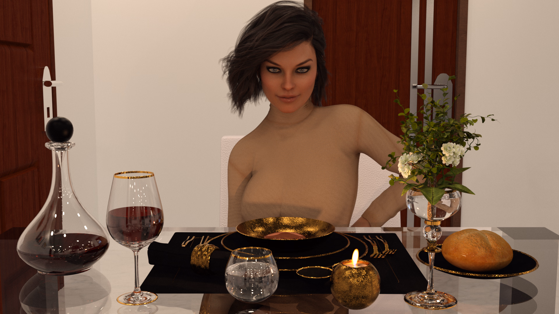 VN Ren'Py Abandoned Dim the Lights [Ep. 5 v1.0] [Naughty Cat Entertainment]