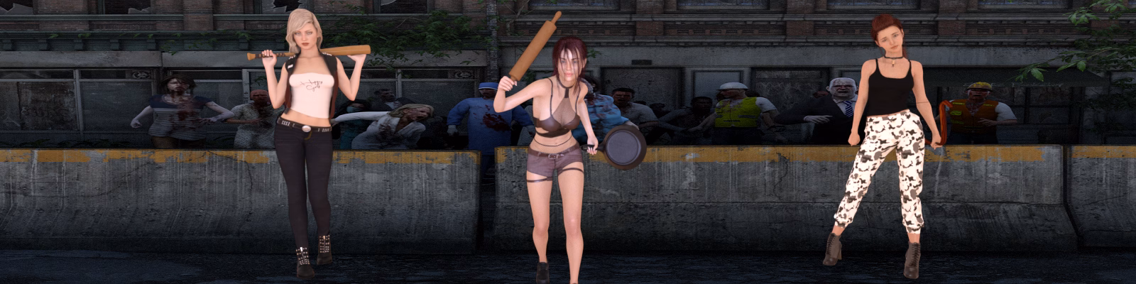 VN Ren'Py Abandoned Doomsday [v0.1] [HMD3D]