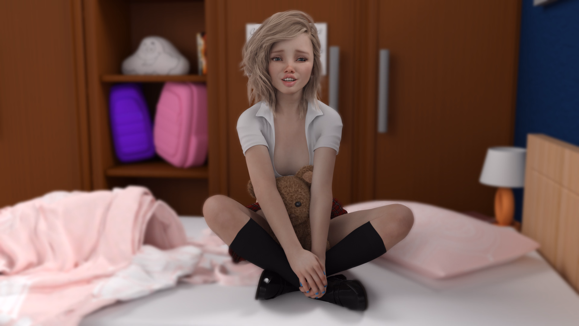 VN Ren'Py Abandoned The Secret Family [v0.2.0] [Diamond Novels]