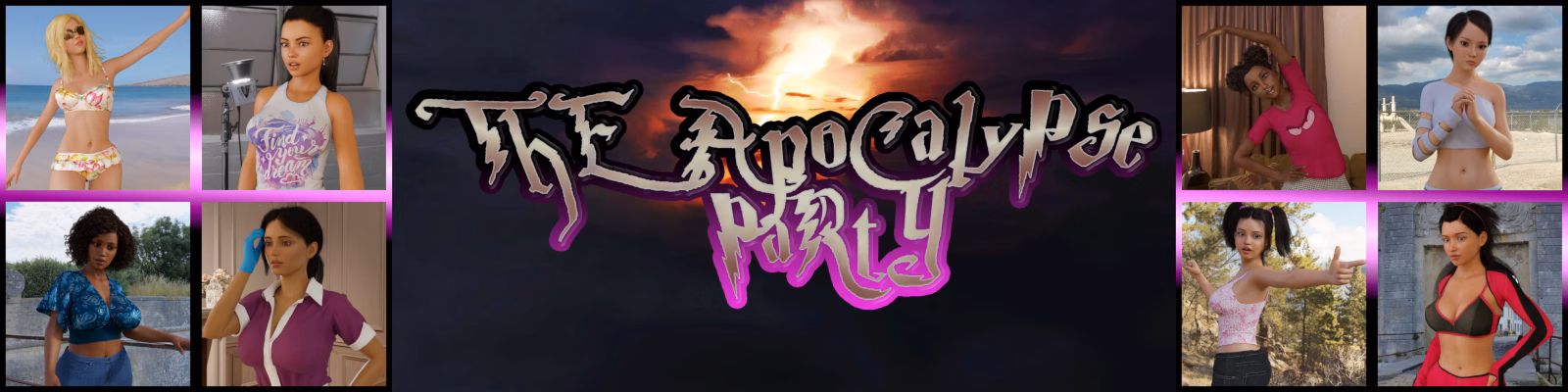 VN Ren'Py Abandoned The Apocalypse Party [v0.2] [Chthonic Forge]