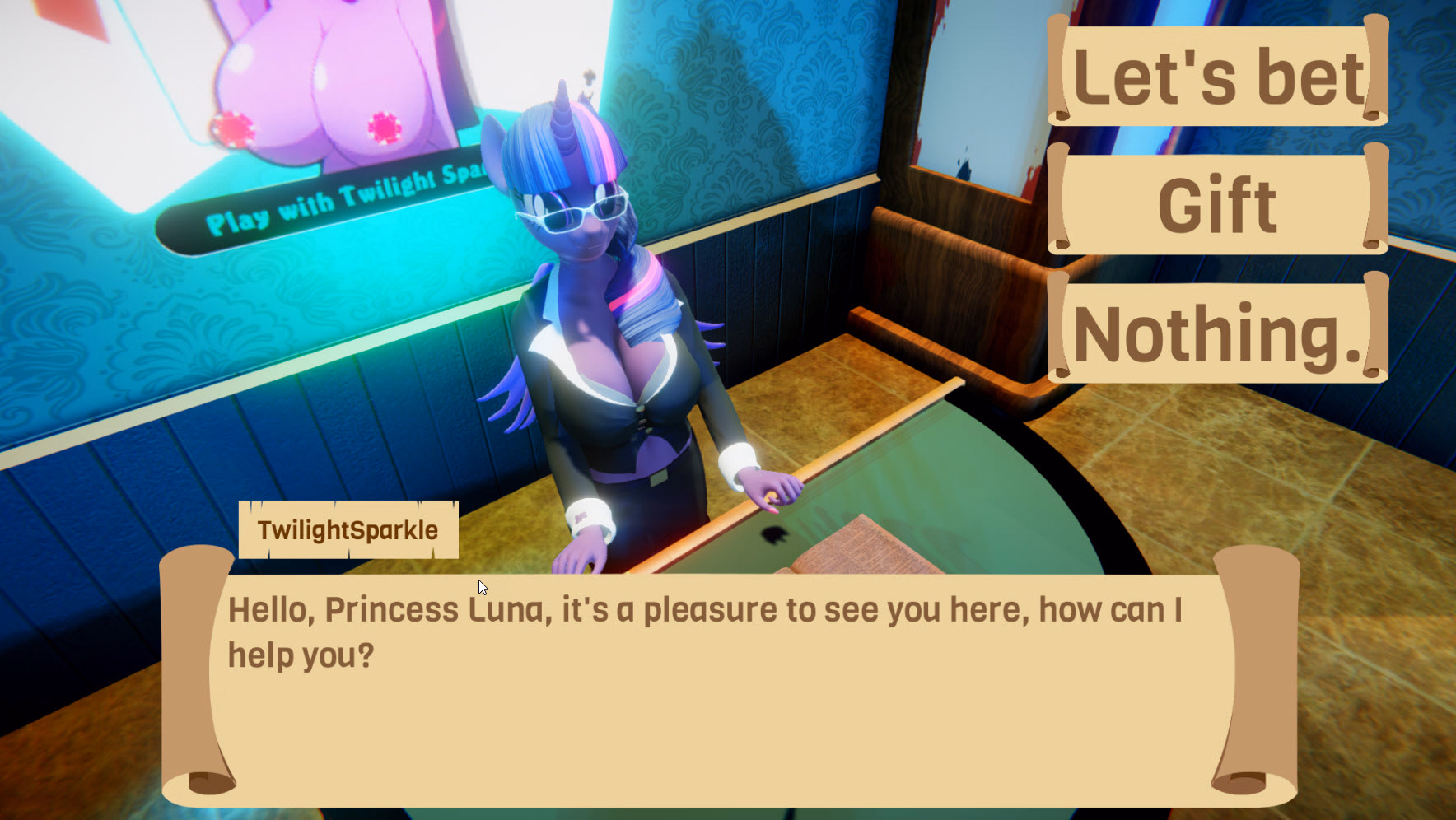 Unity Abandoned Golden Mane - Casino Equestria [v0.0.5.4] [HentaiRed]