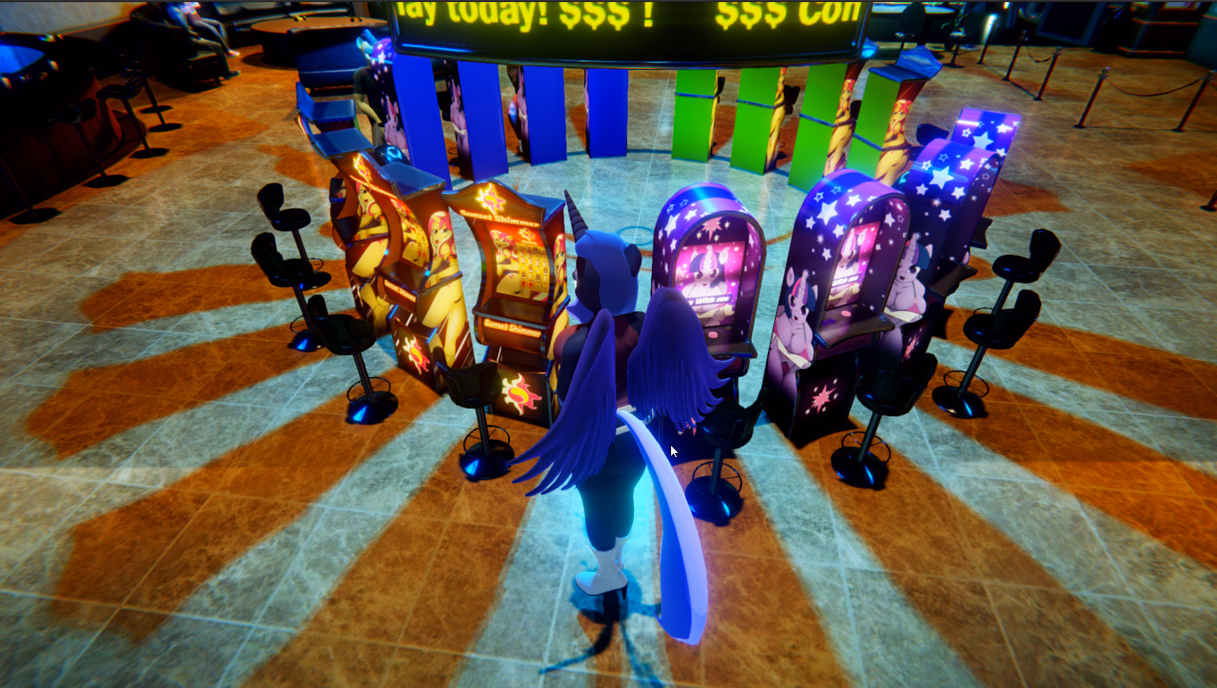 Unity Abandoned Golden Mane - Casino Equestria [v0.0.5.4] [HentaiRed]