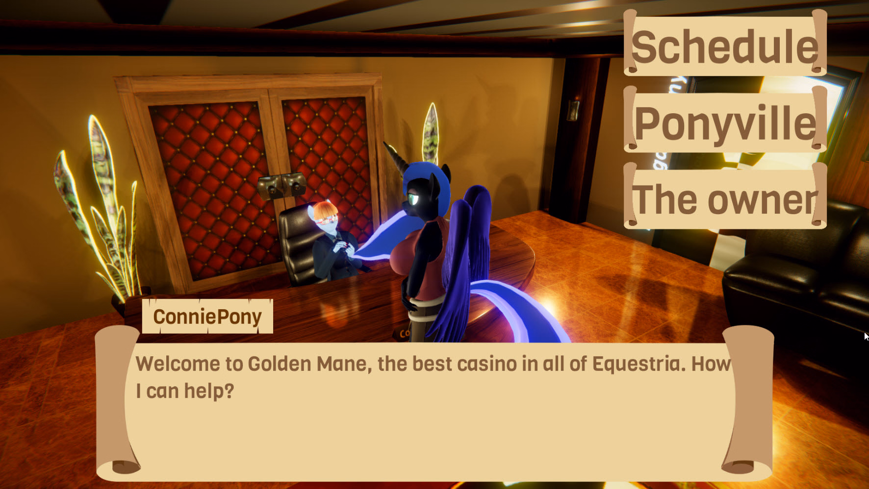 Unity Abandoned Golden Mane - Casino Equestria [v0.0.5.4] [HentaiRed]