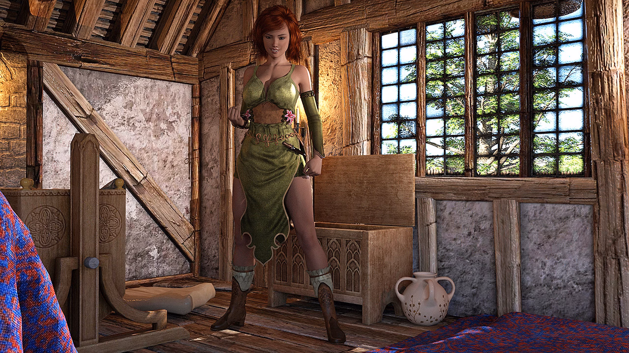 VN Ren'Py Alenja's Adventures [v0.21 Final] [Wet & Wild Production]