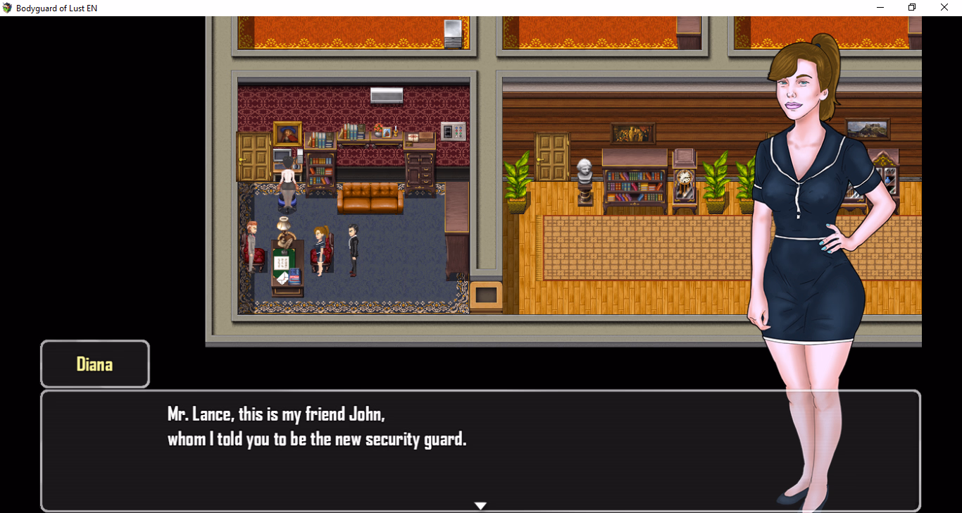 RPGM Abandoned Bodyguard of Lust [v0.1.7] [Lust Vamp]