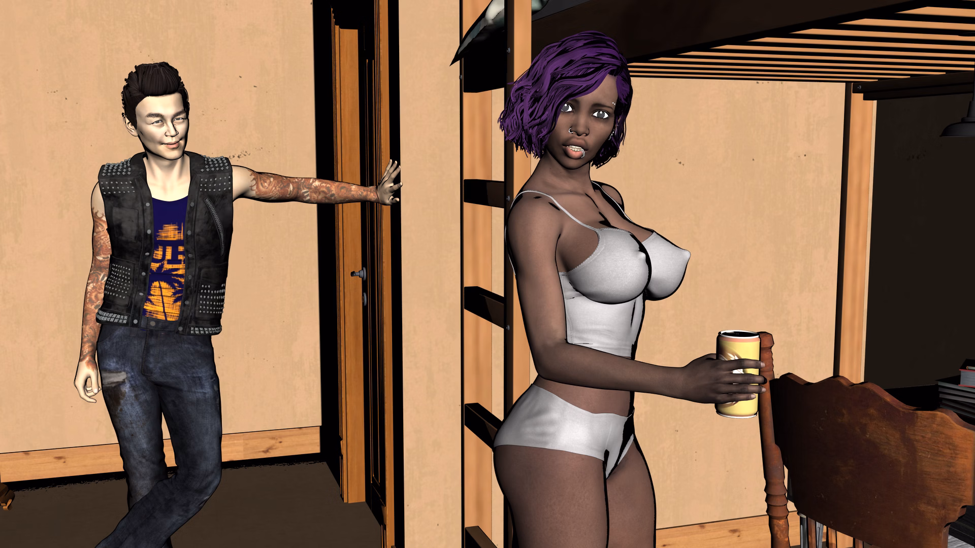 Ren'Py Abandoned Love or Naughty [v0.1] [Linda Games]