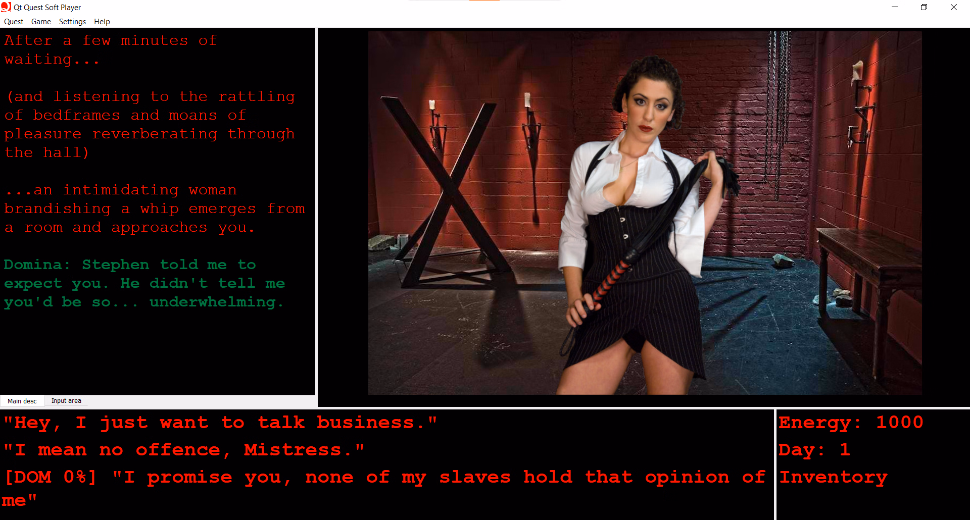 QSP Abandoned Slave Market [v0.39] [Markets]