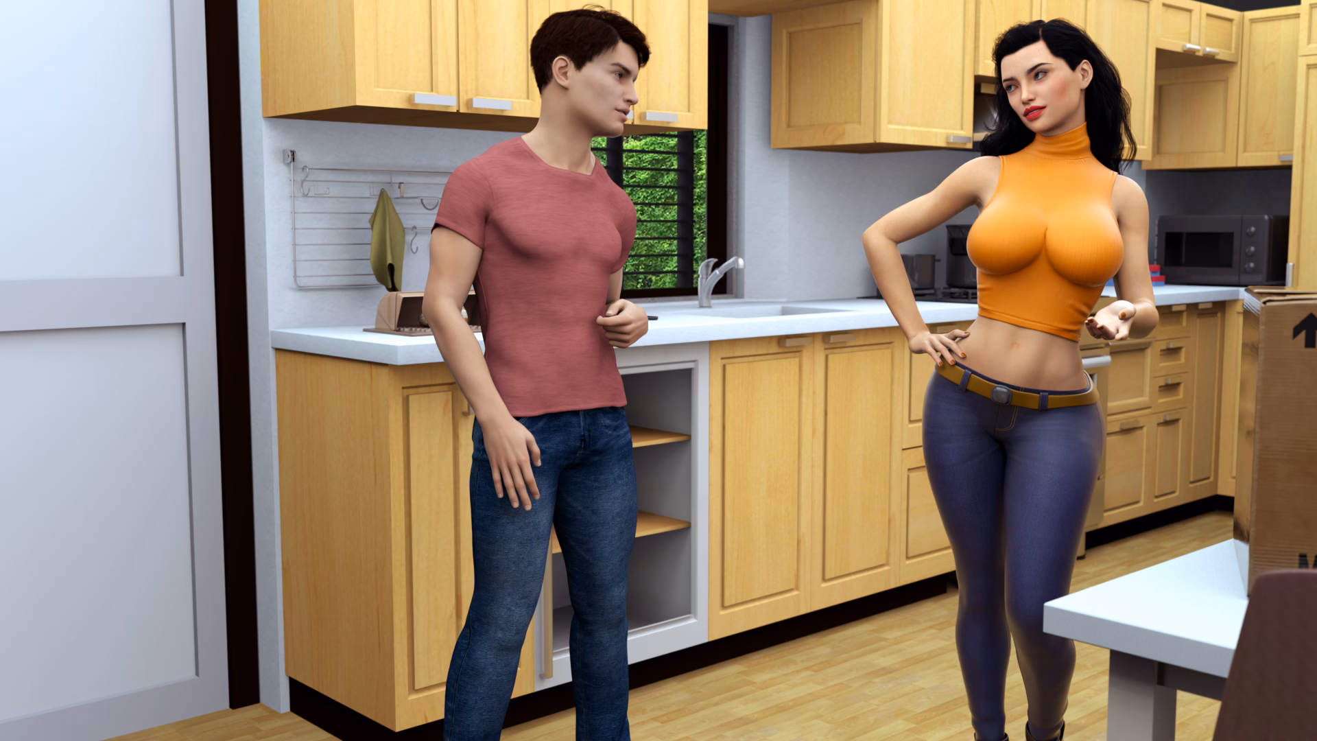 VN Ren'Py Abandoned Home Free [v0.1a] [Furioza]
