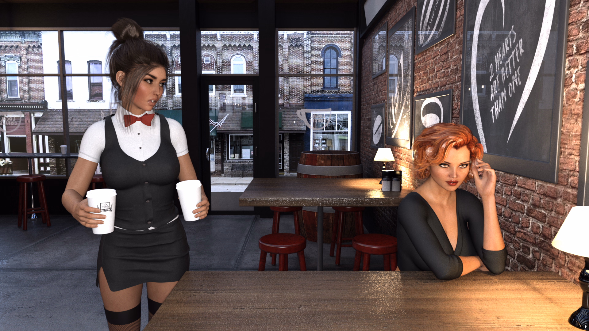 VN Ren'Py The Roommate [v0.12.18] [togs]