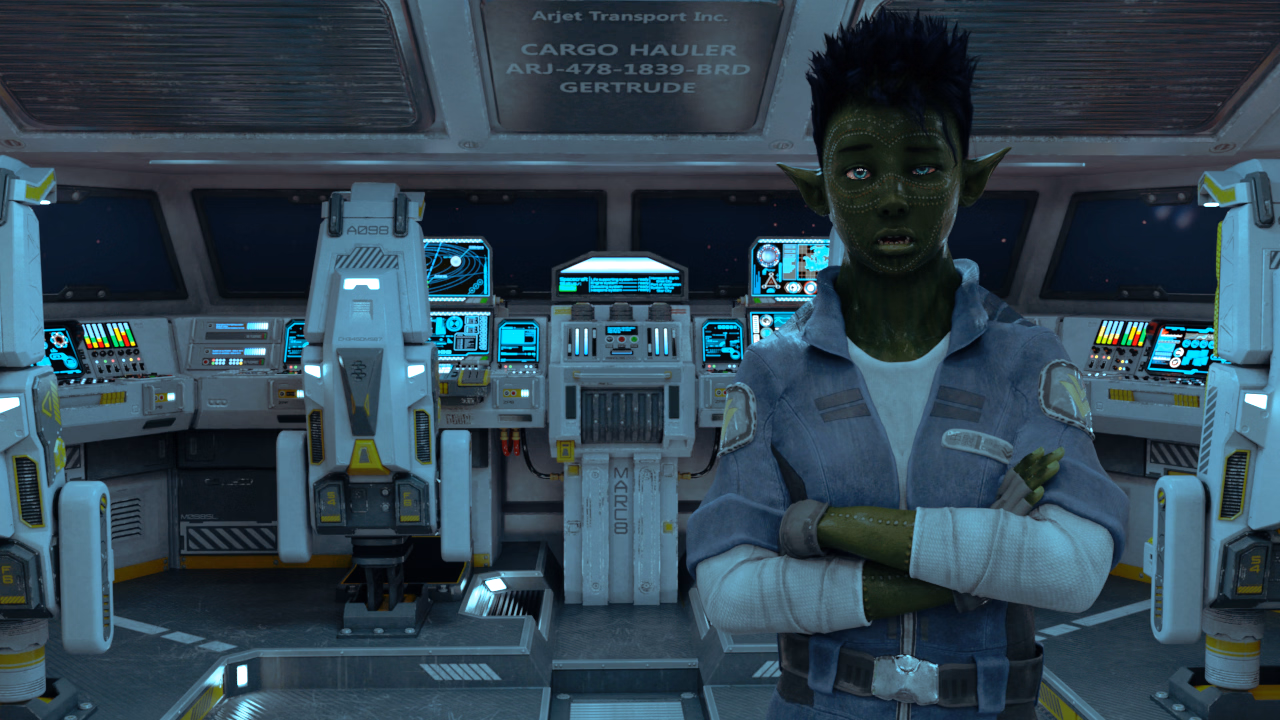 VN Ren'Py Completed Space Trucking [v1.0.3] [TARGames]