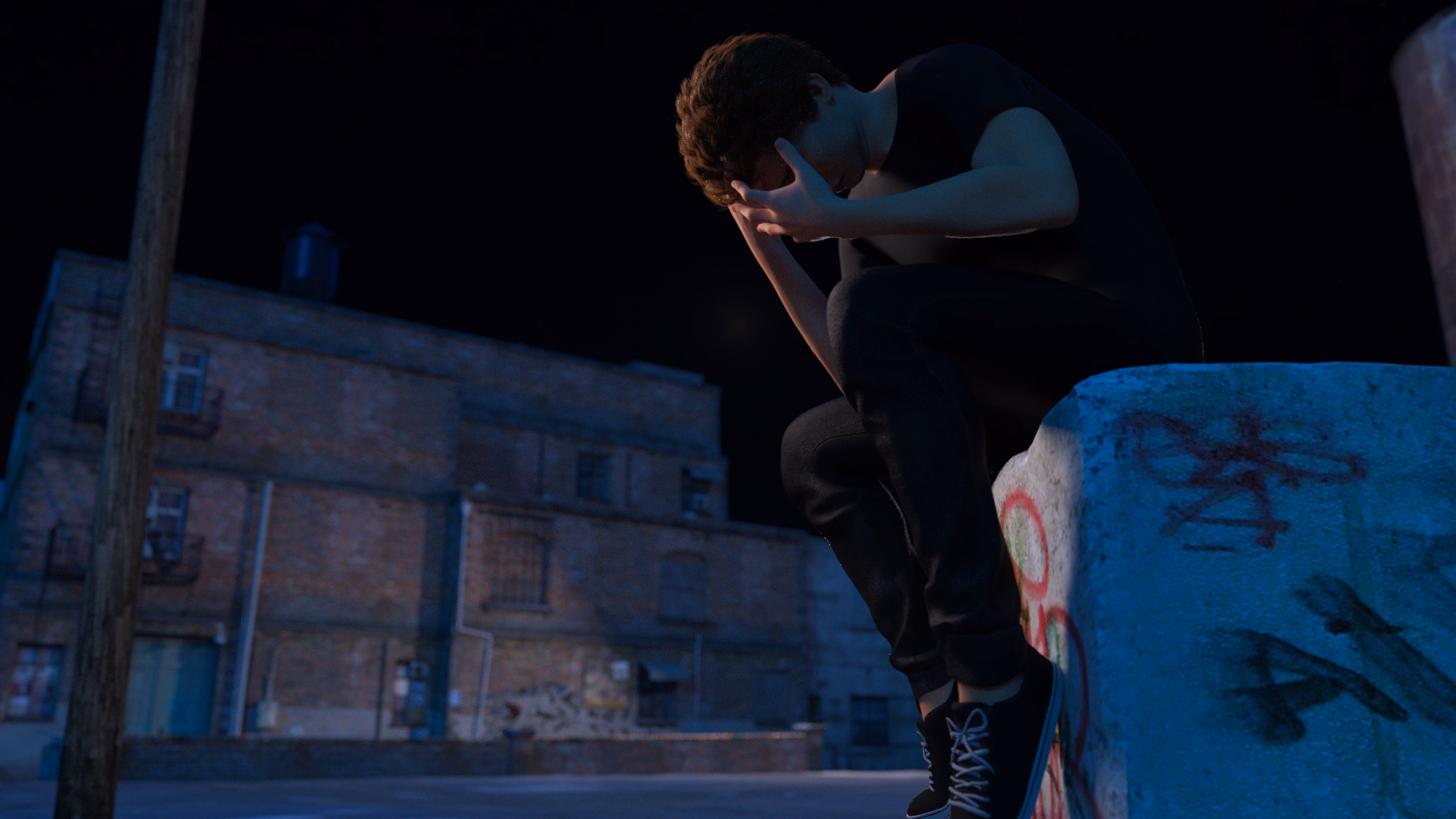 Ren'Py Abandoned Life in Santa County [S1 v1.1] [Bold Bash Studios]