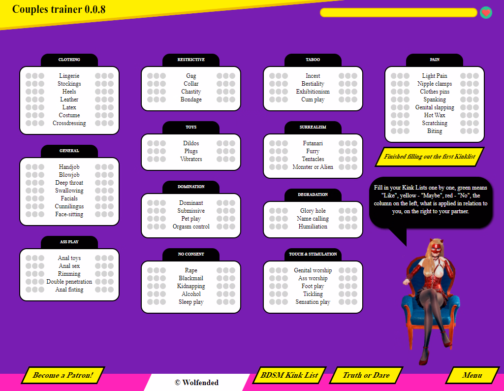 Others Completed Couples Trainer [v0.0.8] [Wolfended]