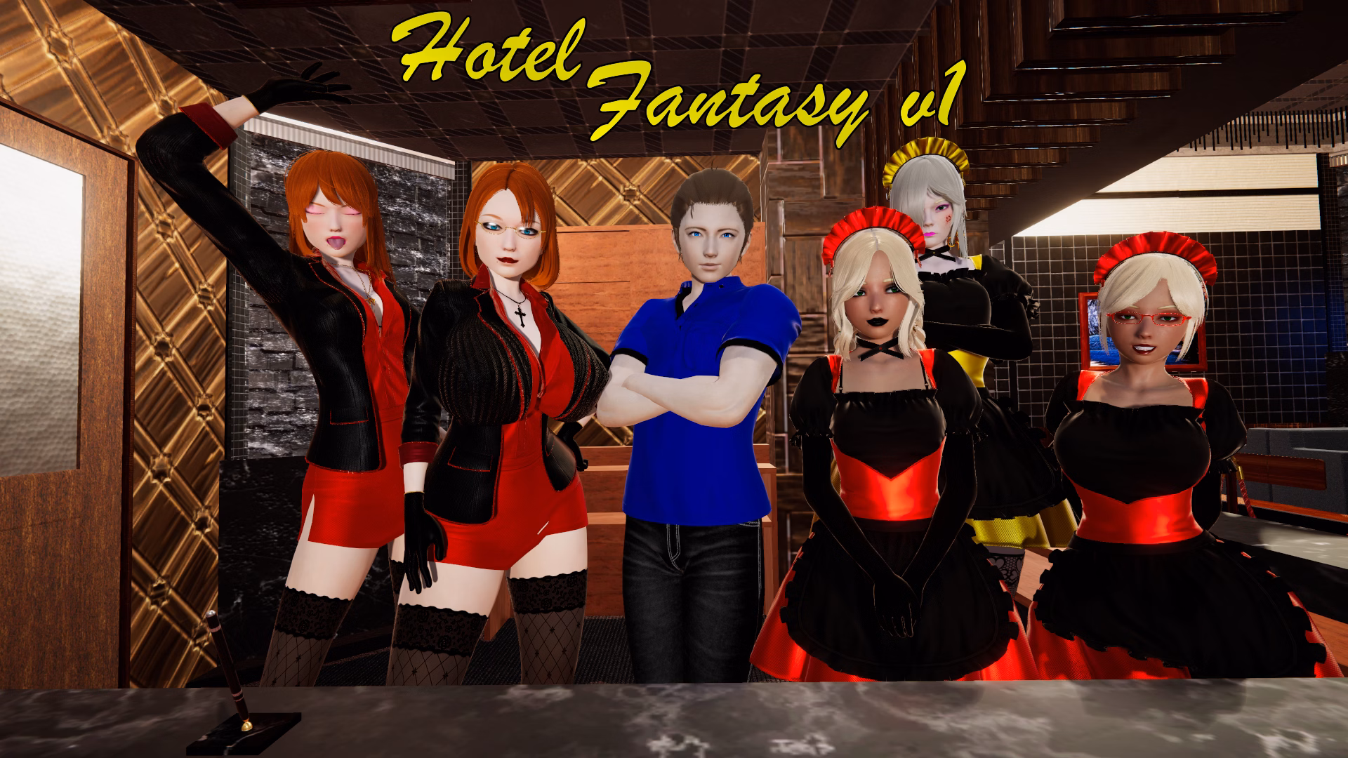 Ren'Py Abandoned Hotel Fantasy [v1] [N-Dorsed]