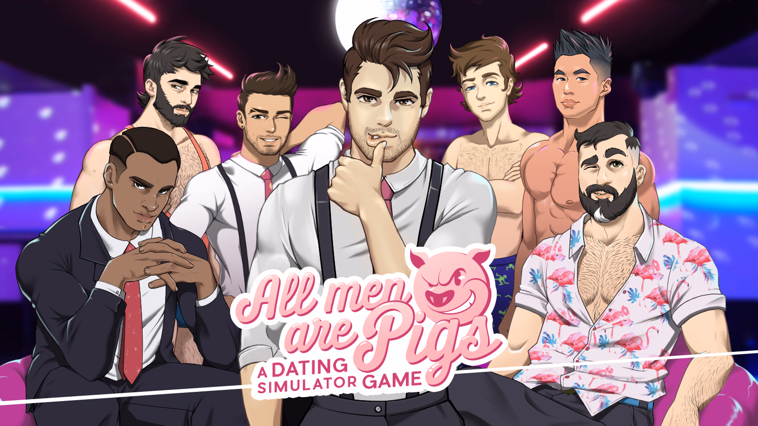 VN Ren'Py Completed All Men Are Pigs [v1.1.1] [Kaimaki Games]