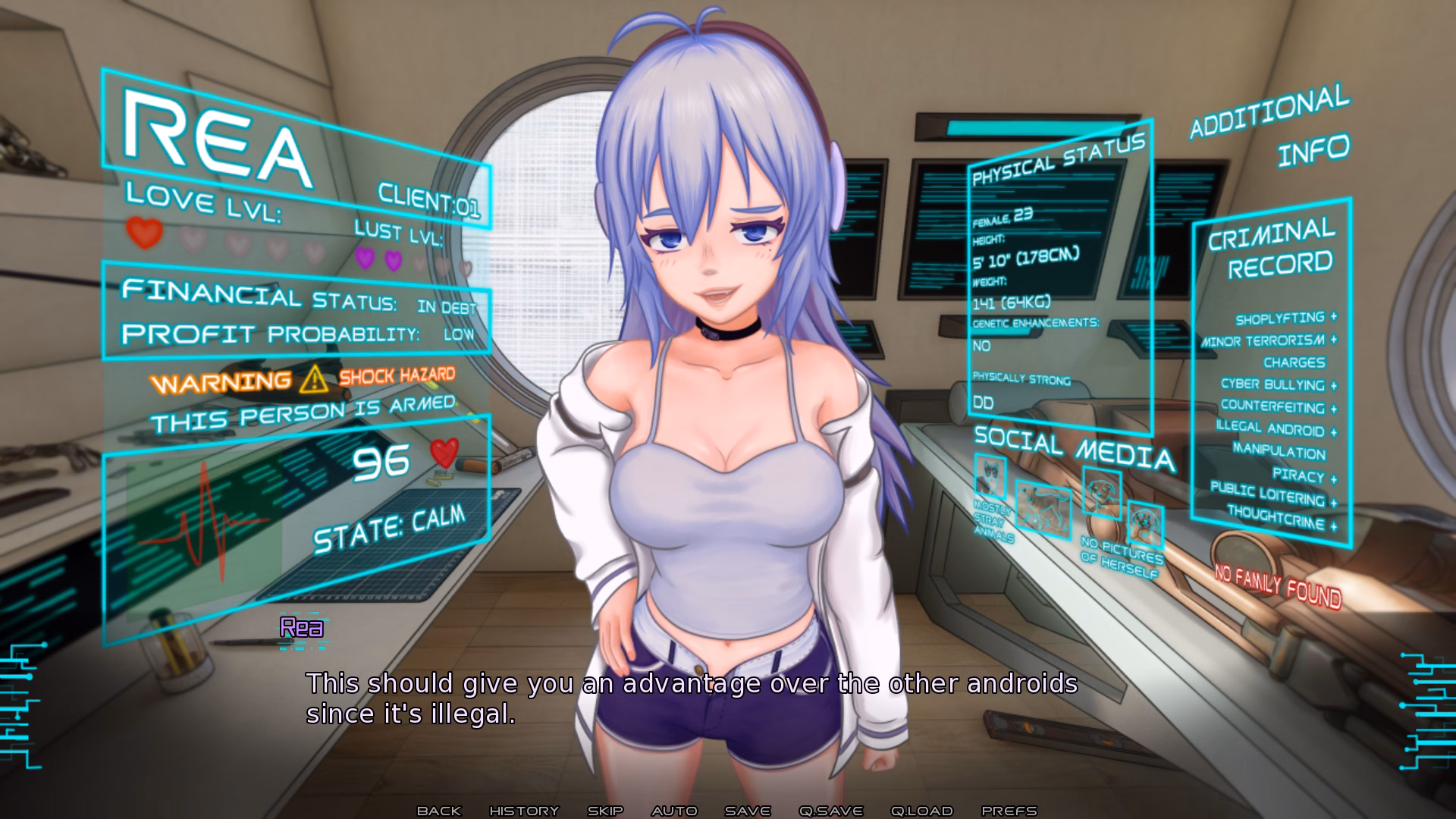 VN Ren'Py Android LIFE [v0.5] [MateDolce]