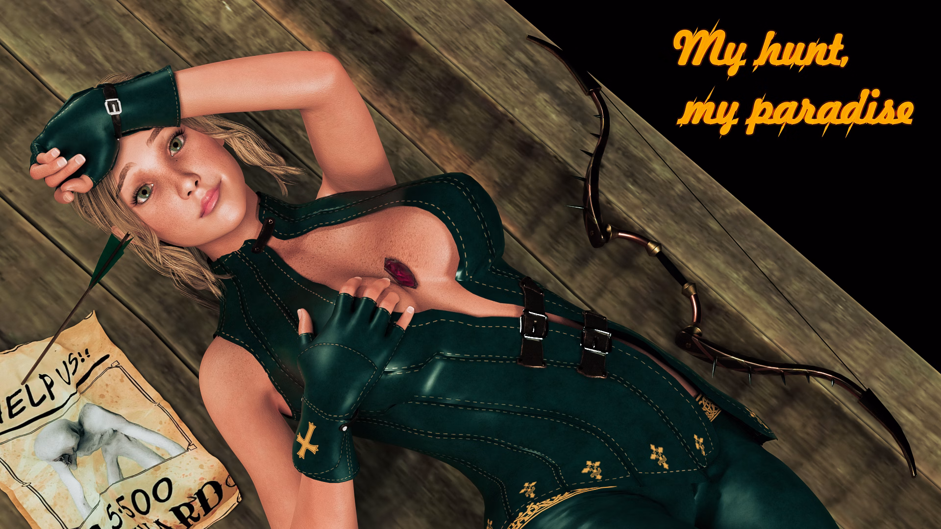 VN Ren'Py Abandoned My Hunt, My Paradise [v0.1.2] [MrRazv] download