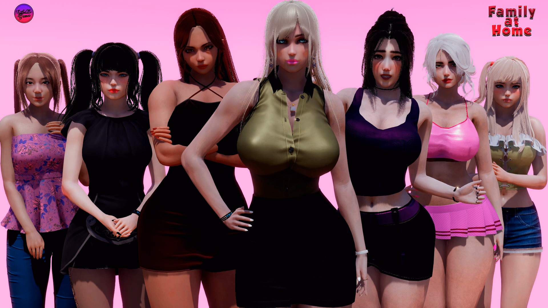 VN Ren'Py Completed Family at Home [Final] [SALR Games]