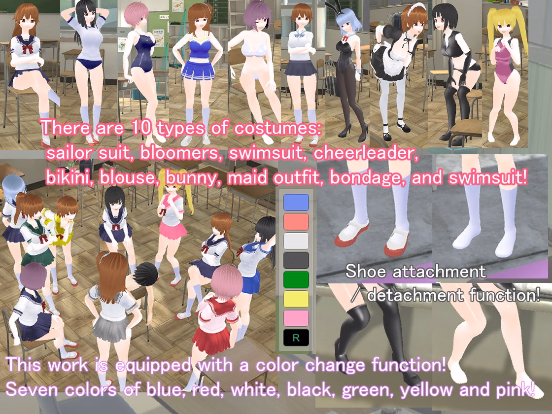 Unity Completed Masochistic Male Bullying Classroom 3D [Final] [Lights, Camera, Action]