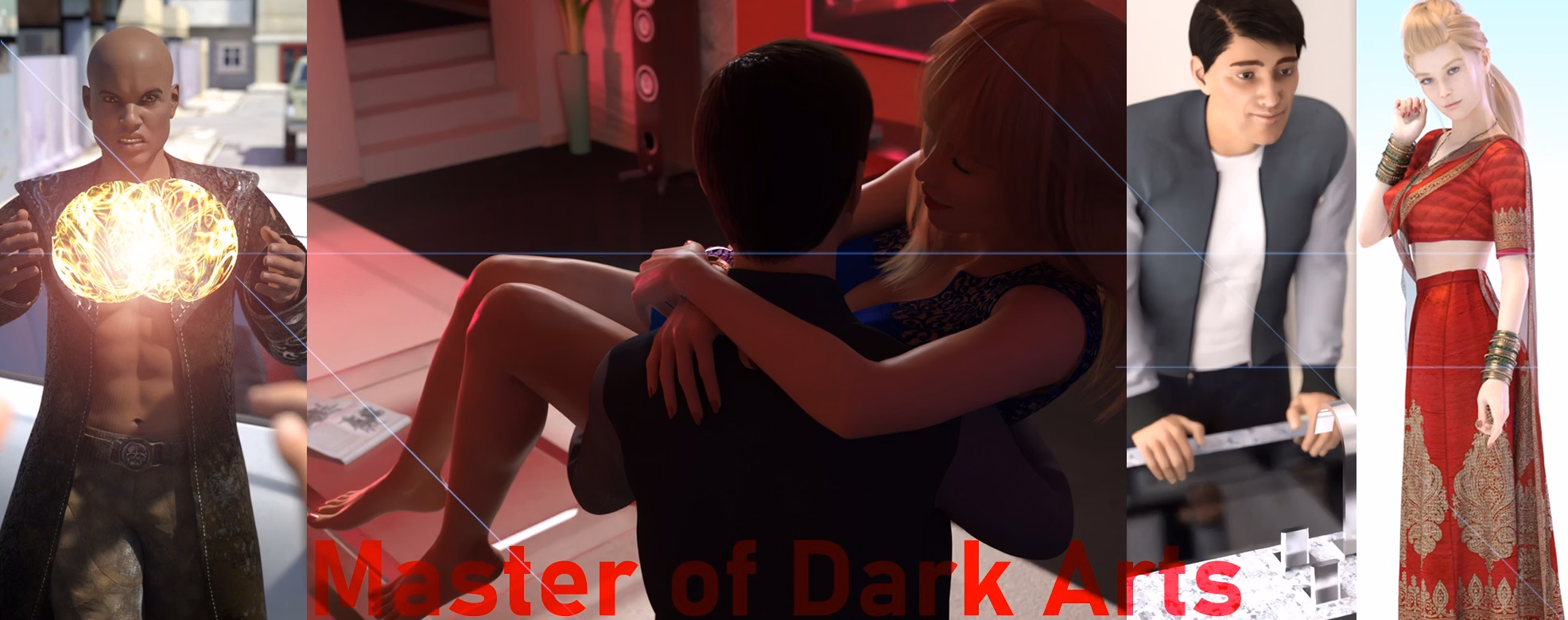 VN Ren'Py Abandoned Master of Dark Arts [v0.42a Test build] [Moda Softworks]
