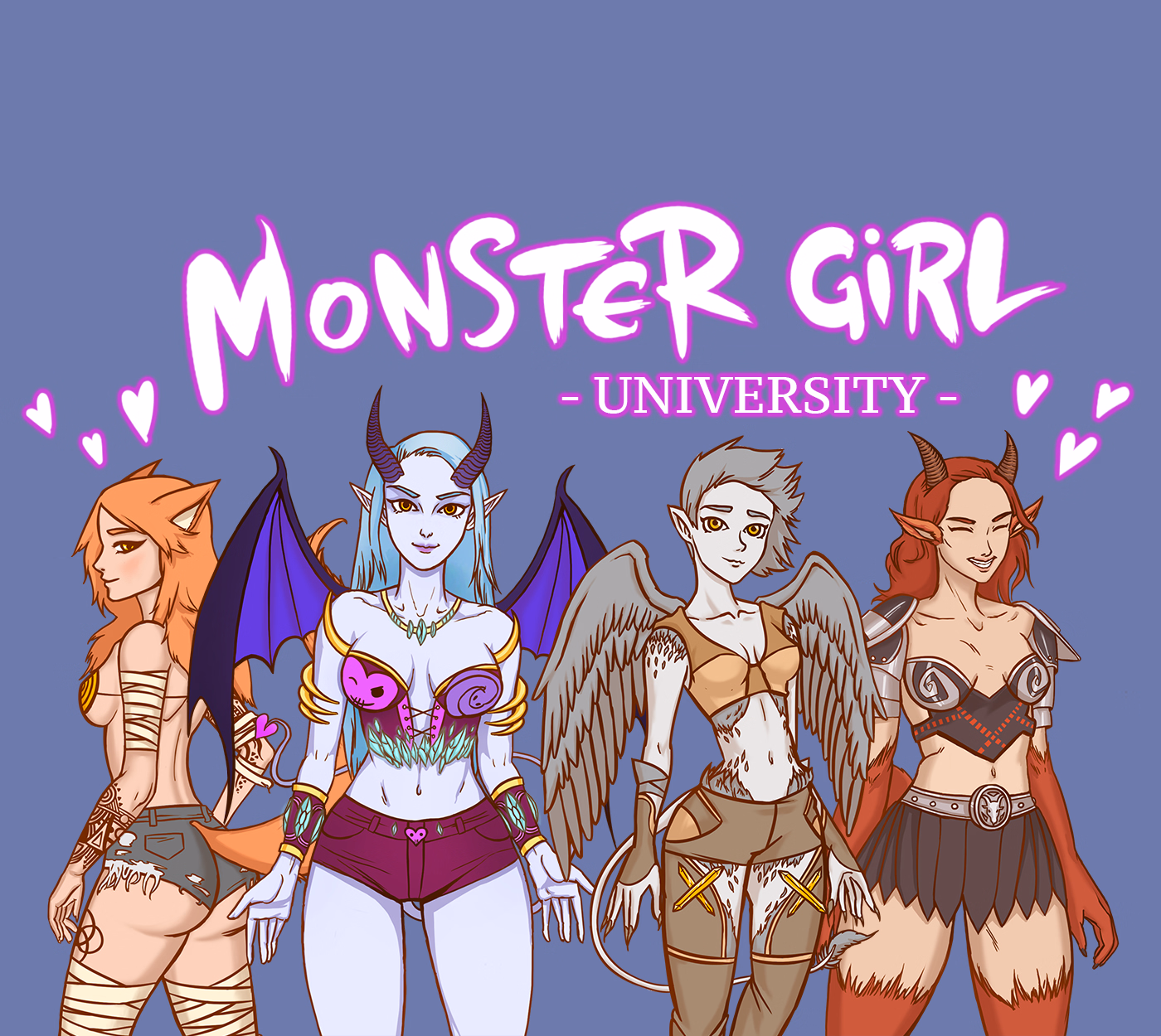 VN RPGM Abandoned Monster Girl University [2019-02-28] [nyakochan]