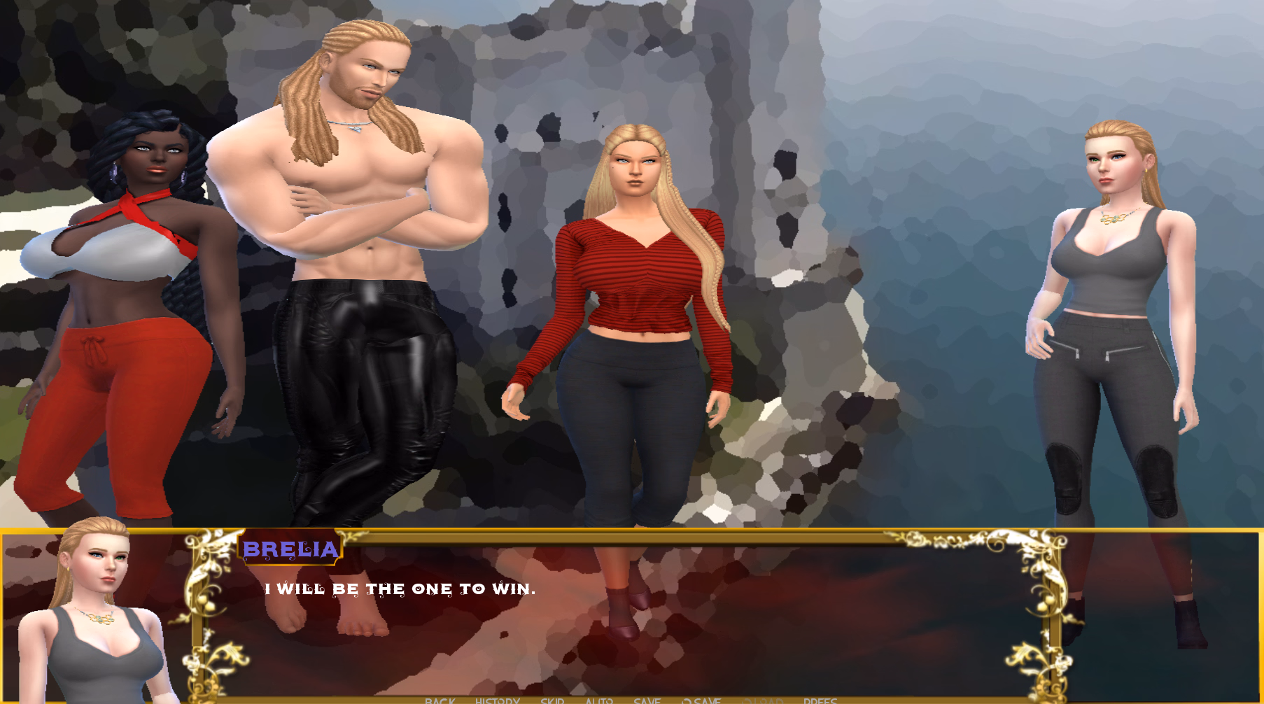 VN Ren'Py Abandoned Xhenia: Nelia's Life [v0.1.0.0.3B] [88Michele88]