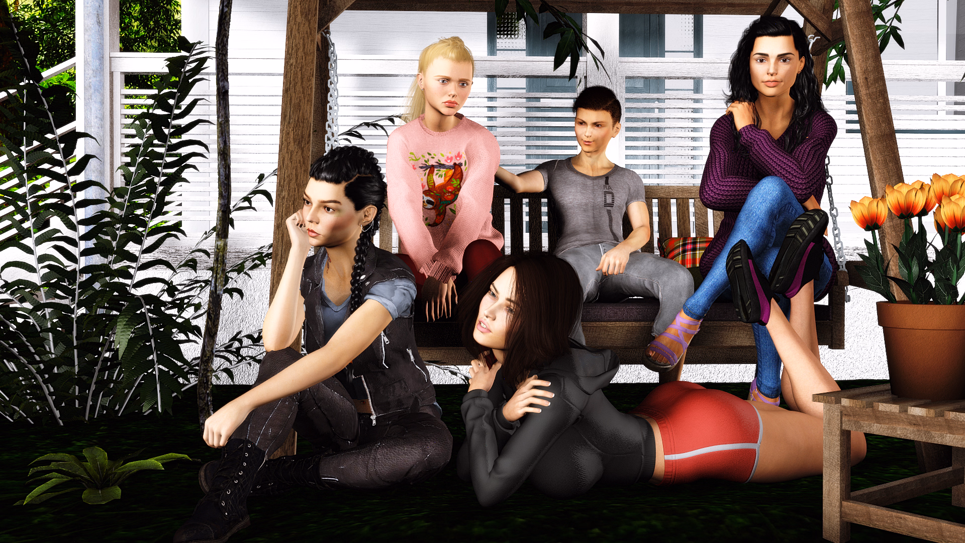 VN Ren'Py Abandoned House of the Woods [v0.2] [Nina Pictures]