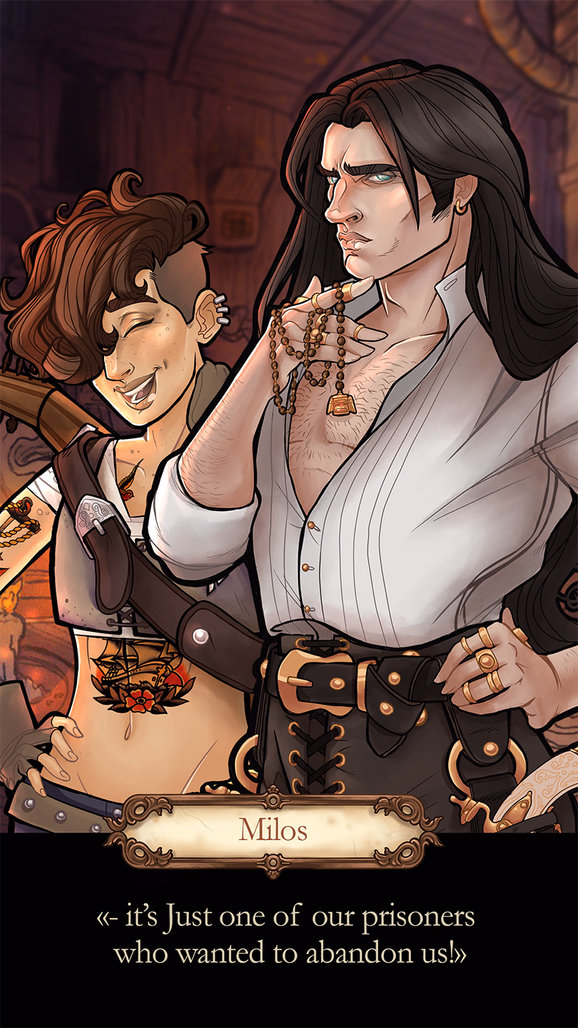 VN Ren'Py Abandoned Rough Waters [v1.1] [Wet Willy Crew]