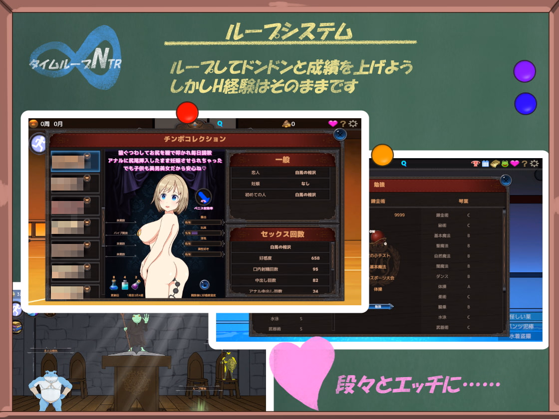 Unity Completed Time Loop NTR [v1.40] [Kegani Laboratory]
