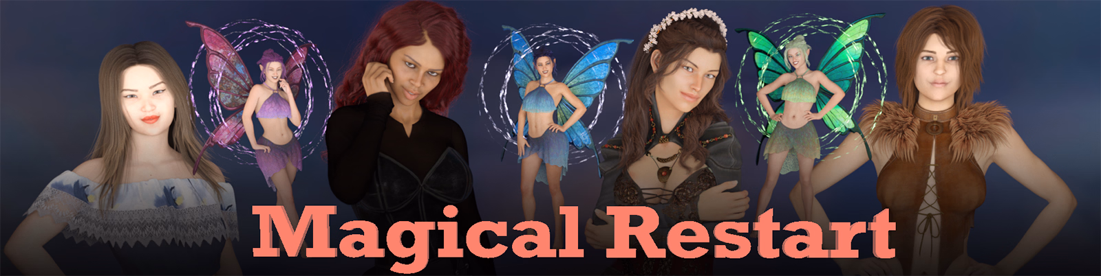 VN Ren'Py Abandoned Magical Restart [Alpha v0.01] [Big Chungus Productions]
