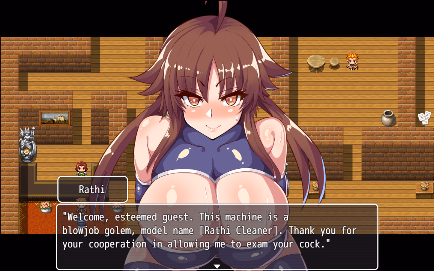 RPGM Completed Rookie Knight Rathi - A Knight's Common Sense Changed Through Hypnosis [v1.0] [Drill Sakika]